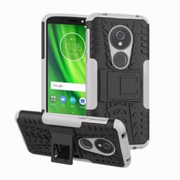 Iskunkestävä Suojakuori Motorola Moto G6 Play (XT1922)  - valkoinen