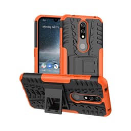 Iskunkestävä Suojakuori Nokia 4.2 (TA-1157)  - oranssi
