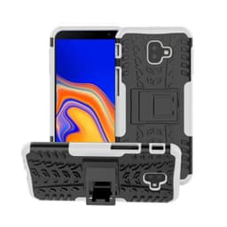 Stöttåligt skal med ställ Samsung Galaxy J6 Plus (SM-J610F)  - Vit