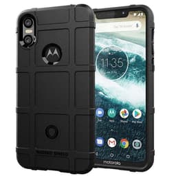 Rugged Shield suoja Motorola ONE (XT1941)  - musta