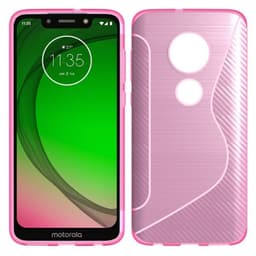S Line Suojakuori Motorola Moto G7 Play (XT1952)  - pinkki
