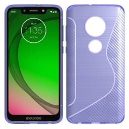 S Line Suojakuori Motorola Moto G7 Play (XT1952)  - violetti