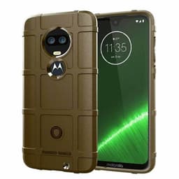 Rugged Shield deksel Motorola Moto G7 Plus (XT1965)  - brun