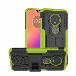 Iskunkestävä Suojakuori Motorola Moto G7 (XT1962)  - vihreä