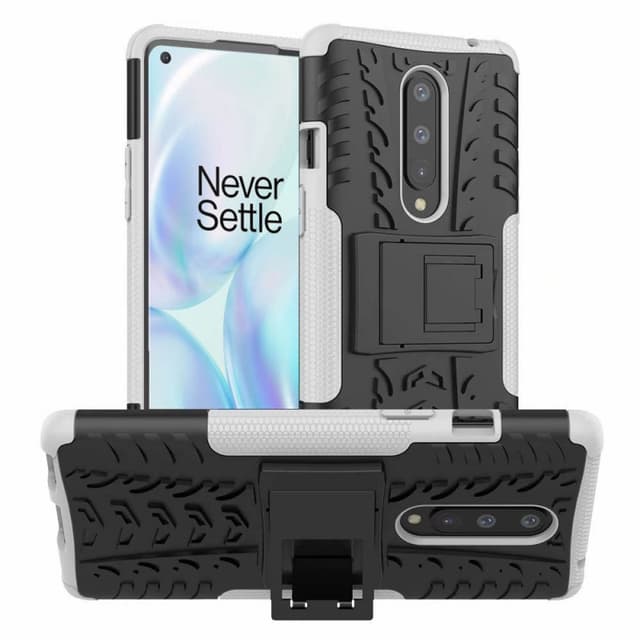 Iskunkestävä Suojakuori OnePlus 8 (IN2010)  - valkoinen