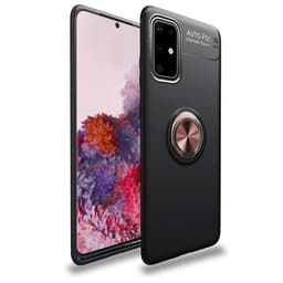 Slim Ring kotelo Samsung Galaxy S20 Plus (SM-G986F)  - Musta / Rose