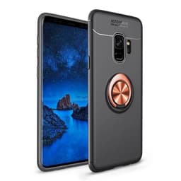 Slim Ring cover til Samsung Galaxy S9 Plus (SM-G965F)  - Sort / Rose