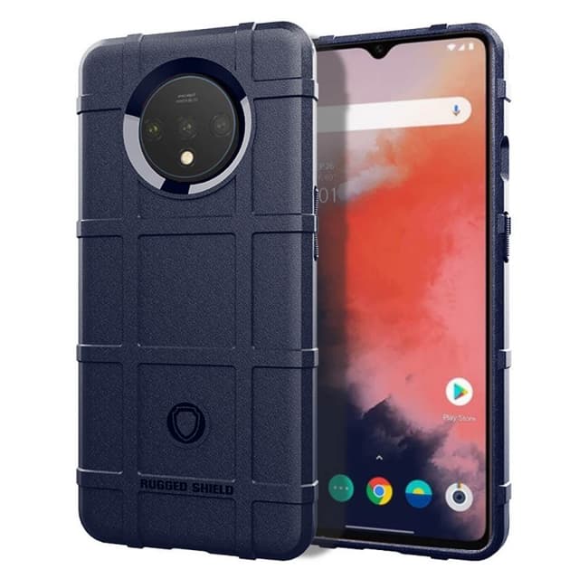 Rugged Shield cover til OnePlus 7T (HD1903)  - blå
