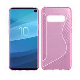 S Line Suojakuori Samsung Galaxy S10 (SM-G973F)  - pinkki
