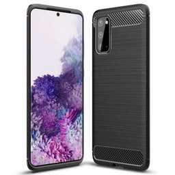 Børstet silikone etui til Samsung Galaxy S20 (SM-G981F)