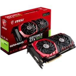 MSI GeForce GTX 1070 Gaming X 8G grafikkort