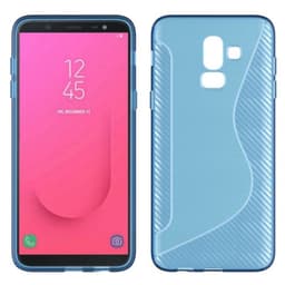 S Line silikondeksel Samsung Galaxy J8 2018 (SM-J800F)  - Blå