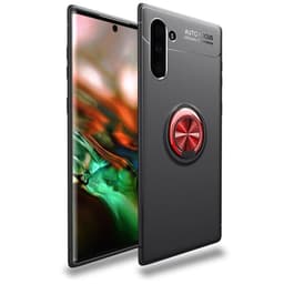 Slim Ring kotelo Samsung Galaxy Note 10 (SM-N970F)  - Musta / punainen