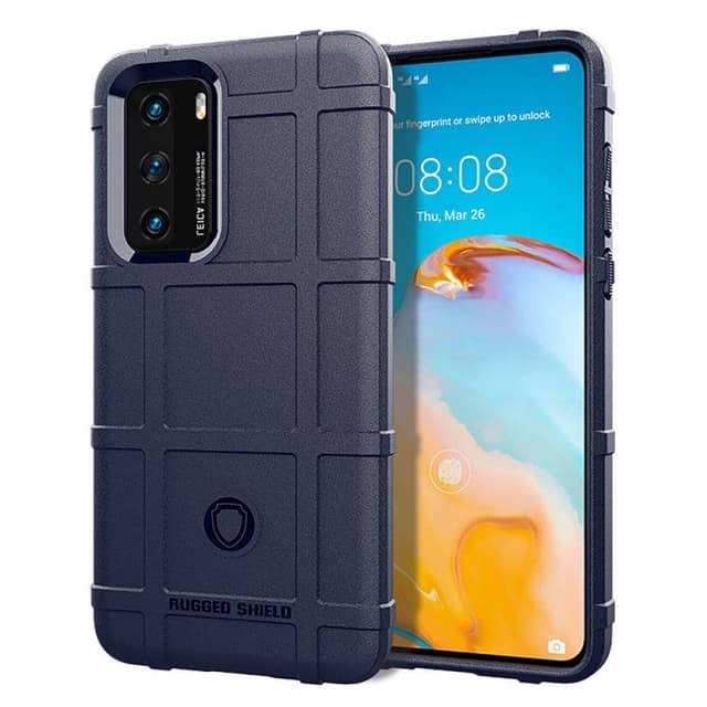 Rugged Shield cover til Huawei P40 (ANA-AN00)  - blå