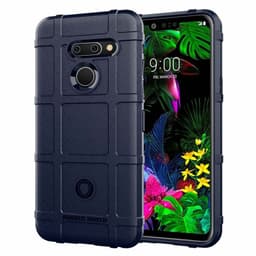 Rugged Shield suoja LG G8 ThinQ (G820N)  - sininen