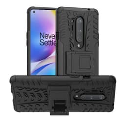 Stødbestandigt cover med stativ OnePlus 8 Pro (IN2020)  - sort