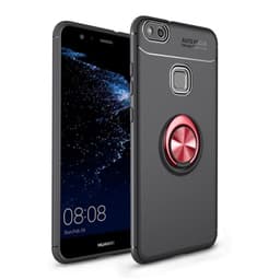Slim Ringdeksel Huawei P10 Lite (WAS-LX1)  - Svart, rød
