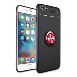Slim Ring deksel Apple iPhone 6 +, 6S Plus  - Svart, rød