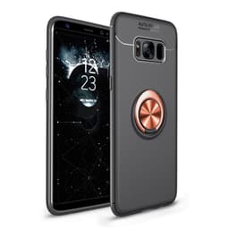 Slim Ring kotelo Samsung Galaxy S8 Plus (SM-G955F)  - Musta / Rose