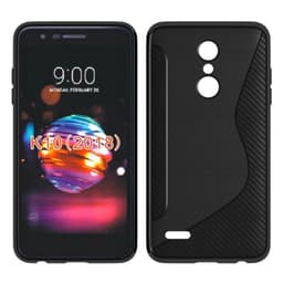 S Line silikondeksel LG K9 2018 (X210N)  - Svart