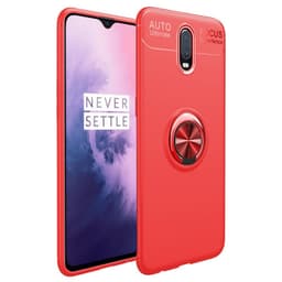 Slim Ring kotelo OnePlus 7  - punainen
