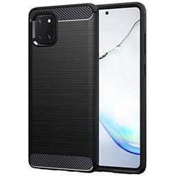 Børstet silikone cover Samsung Galaxy Note 10 Lite (SM-N770F)