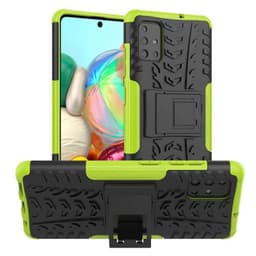 Iskunkestävä Suojakuori Samsung Galaxy A71 (SM-A715F)  - vihreä