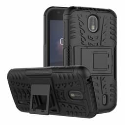Iskunkestävä Suojakuori Nokia 1 2018 (TA-1047)  - musta