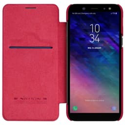 Nillkin Qin FlipCover Samsung Galaxy A6 Plus 2018 (SM-A610F)  - punain