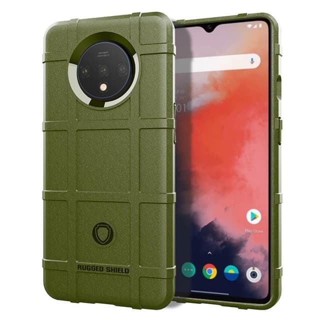 Rugged Shield skal OnePlus 7T (HD1903)  - Grön