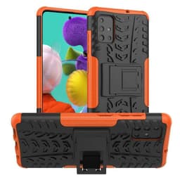 Iskunkestävä Suojakuori Samsung Galaxy A51 (SM-A515F)  - oranssi