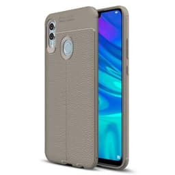 Läder mönstrat TPU skal Huawei P Smart 2019 (POT-LX1)  - Grå