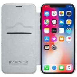 Nillkin Qin FlipCover Apple iPhone XS Max (6.5 ")  - valkoinen