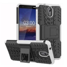 Stødfast Cover med stativ Nokia 3.1 2018 (TA-1063)  - hvid