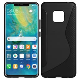 S Line silikondeksel Huawei Mate 20 Pro (LYA-L29)  - Svart