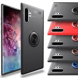 Slim Ring kotelo Samsung Galaxy Note 10 Plus (SM-N975F)  - sininen