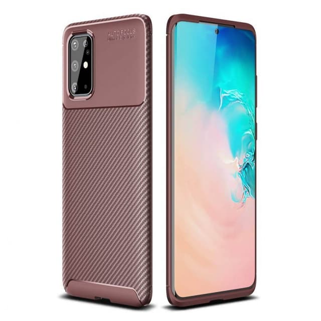 Carbon silikondeksel Samsung Galaxy S20 Plus (SM-G986F)  - brun