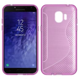 S Line Suojakuori Samsung Galaxy J4 2018 (SM-J400F)  - pinkki