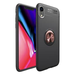 Slim Ringdeksel Apple iPhone XR (6.1")  - Svart rose