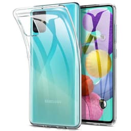 Silikone cover transparent Samsung Galaxy A71 (SM-A715F)