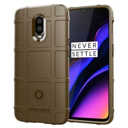 Rugged Shield suoja OnePlus 6T (A6010)  - ruskea