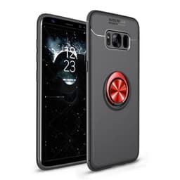 Slim Ringdeksel Samsung Galaxy S8 (SM-G950F)  - Svart, rød