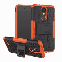 Stöttåligt skal med ställ LG K9 2018 (X210N)  - Orange