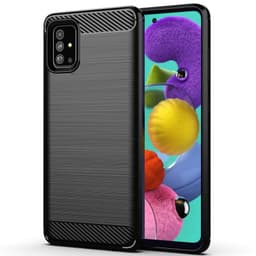 Børstet silikondeksel Samsung Galaxy A51 (SM-A515F)