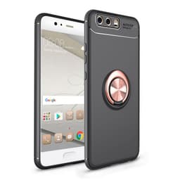 Slim Ring Case Huawei P10 Plus (VKY-L29)  - Svart/Rosè