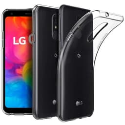 Silikonikotelo läpinäkyvä LG Q7 (LM-Q610YB)