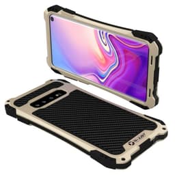 R-Just Amira Samsung Galaxy S10 (SM-G973F)  - Kulta / Musta
