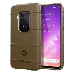 Rugged Shield suoja Motorola One Zoom (XT2010-1)  - ruskea