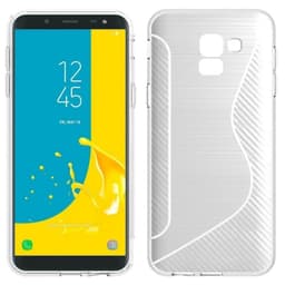 S Line Suojakuori Samsung Galaxy J6 2018 (SM-J600F)  - läpinäkyvä