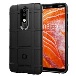 Rugged Shield suoja Nokia 3.1 Plus (TA-1118)  - musta
